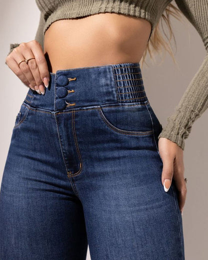 Birgit™ | Trendy Stretch-Denim-Hosen