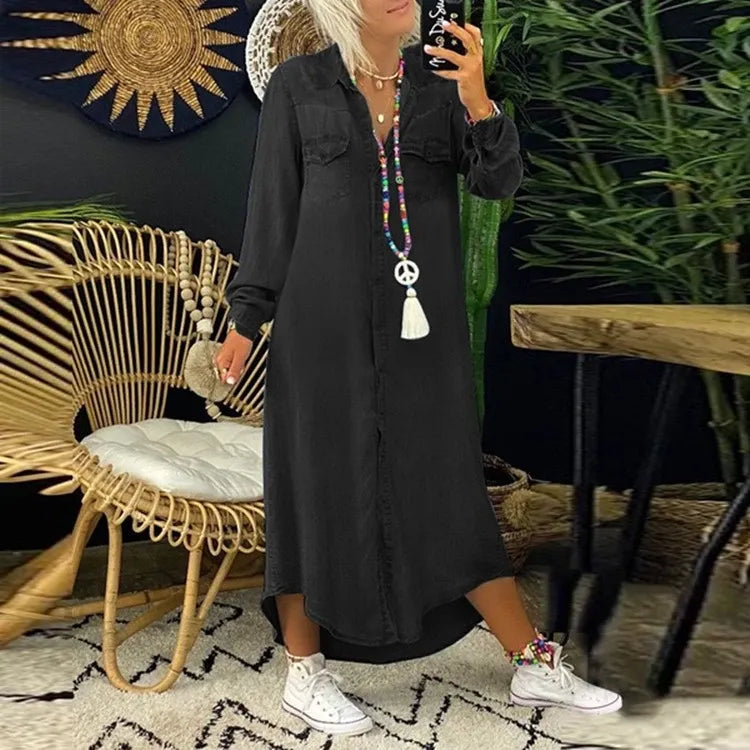 Vena™ Oversized Boho-klänning 