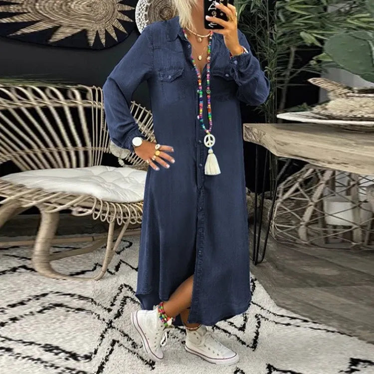 Vena™ Oversized Boho-kjole